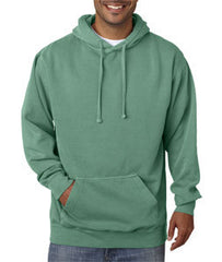 1567 Chouinard Adult Hooded Blended Sweatshirt Light Green Pgmdye