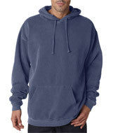 1567 Chouinard Adult Garment-Dyed Hooded Sweatshirt Denim PgmDye
