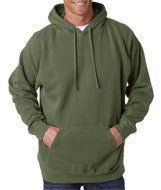 1567 Chouinard Adult Garment-Dyed Hooded Sweatshirt Sage DirDye