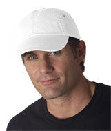 156 Anvil Solid Low-Profile Twill Cap White
