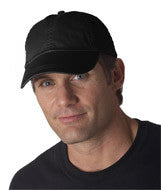 156 Anvil Solid Low-Profile Twill Cap Black