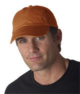 156 Anvil Solid Low-Profile Twill Cap Texas Orange
