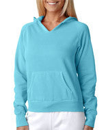 1595 Chouinard Ladies' Hooded Sweatshirt Lagoon DirDye