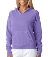 1595 Chouinard Ladies' Hooded Sweatshirt Violet PgmDye