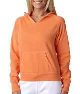 1595 Chouinard Ladies' Hooded Sweatshirt Melon PgmDye