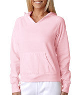 1595 Chouinard Ladies' Hooded Sweatshirt Blossom DirDye