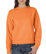 1596 Chouinard Ladies' Crewneck Sweatshirt Melon PgmDye