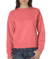 1596 Chouinard Ladies' Crewneck Sweatshirt Watermelon PgmDye