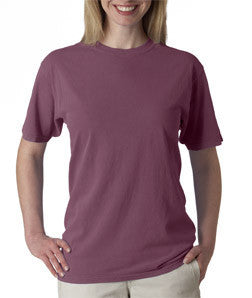 1717 Chouinard Adult Ring Spun Cotton Tee Berry Pgmdye