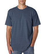 1717 Chouinard Adult Garment-Dyed Ring-Spun Cotton Tee Denim PgmDye