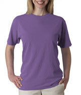 1717 Chouinard Adult Garment-Dyed Ring-Spun Cotton Tee Lilac DirDye