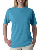 1717 Chouinard Adult Garment-Dyed Ring-Spun Cotton Tee Sapphire DirDye