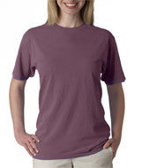 1717 Chouinard Adult Garment-Dyed Ring-Spun Cotton Tee Plum DirDye