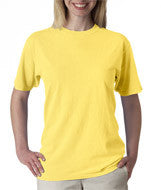 1717 Chouinard Adult Garment-Dyed Ring-Spun Cotton Tee Yellow DirDye