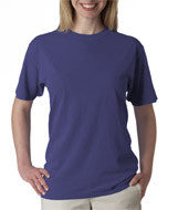 1717 Chouinard Adult Garment-Dyed Ring-Spun Cotton Tee Purple DirDye
