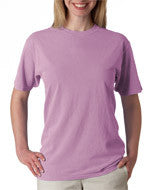 1717 Chouinard Adult Garment-Dyed Ring-Spun Cotton Tee Light Berry DirDye