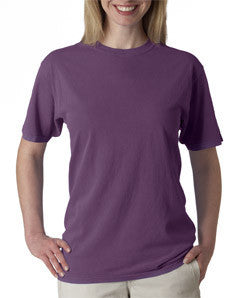 1717 Chouinard Adult Ring Spun Cotton Tee Black Raspberry Dirdye