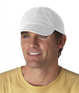 176 Anvil Solid Low-Profile Brushed Twill Cap White