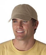 176 Anvil Solid Low-Profile Brushed Twill Cap Wheat