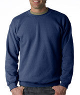 18000 Gildan Heavy Blend&trade; Adult Crew Neck Sweatshirt Indigo Blue