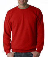 18000 Gildan Heavy Blend&trade; Adult Crew Neck Sweatshirt Red