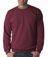 18000 Gildan Heavy Blend&trade; Adult Crew Neck Sweatshirt Maroon