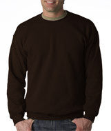18000 Gildan Heavy Blend&trade; Adult Crew Neck Sweatshirt Dark Chocolate