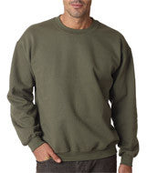 18000 Gildan Heavy Blend&trade; Adult Crew Neck Sweatshirt Military Green