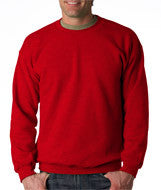 18000 Gildan Heavy Blend&trade; Adult Crew Neck Sweatshirt Antique Cherry Red (50/50)