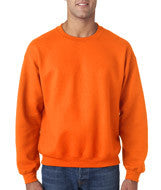 18000 Gildan Heavy Blend&trade; Adult Crew Neck Sweatshirt Safety Orange