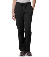 18400FL Gildan Heavy Blend&trade; Ladies' Open-Bottom Sweatpants Black