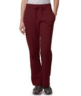 18400FL Gildan Heavy Blend&trade; Ladies' Open-Bottom Sweatpants Maroon