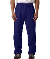 18400 Gildan Heavy Blend&trade; Adult Open-Bottom Sweatpants Purple
