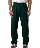 18400 Gildan Heavy Blend&trade; Adult Open-Bottom Sweatpants Forest Green