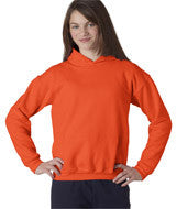 18500B Gildan Heavy Blend&trade; Youth Hooded Sweatshirt Orange