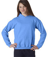 18500B Gildan Heavy Blend&trade; Youth Hooded Sweatshirt Carolina Blue