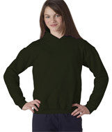 18500B Gildan Heavy Blend&trade; Youth Hooded Sweatshirt Forest Green