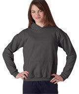 18500B Gildan Heavy Blend&trade; Youth Hooded Sweatshirt Charcoal