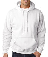 18500 Gildan Heavy Blend&trade; Adult Hooded Sweatshirt White