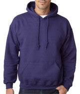 18500 Gildan Heavy Blend&trade; Adult Hooded Sweatshirt Purple
