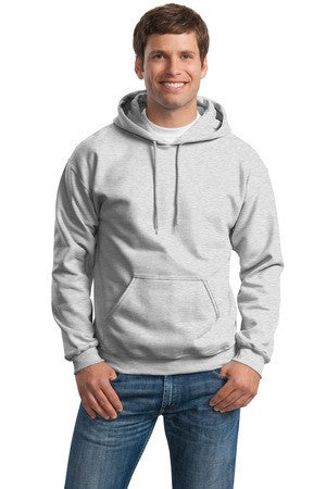 Gildan - Heavy Blend   Hooded Sweatshirt.  18500 Ash