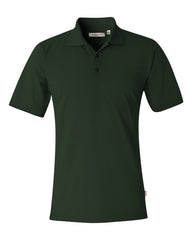 FeatherLite - Short Sleeve Platinum Pique Sport Shirt - 0330 Deep_forest