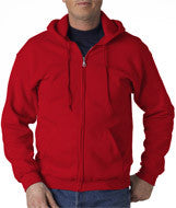 18600 Gildan Heavy Blend&trade; Adult Full-Zip Hooded Sweatshirt Red