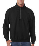 18800 Gildan Heavy Blend&trade; Adult Vintage Cadet Collar Sweatshirt Black