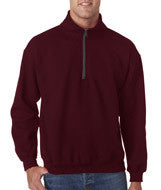 18800 Gildan Heavy Blend&trade; Adult Vintage Cadet Collar Sweatshirt Maroon