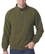 18800 Gildan Heavy Blend&trade; Adult Vintage Cadet Collar Sweatshirt Moss