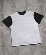 1902 SubliVie Adult Blackout Polyester Tee White/ Black