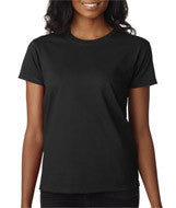 2000L Gildan Ultra Cotton&reg; Ladies' T-Shirt Black