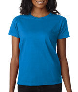 2000L Gildan Ultra Cotton&reg; Ladies' T-Shirt Sapphire