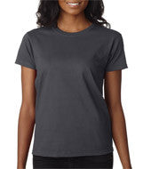 2000L Gildan Ultra Cotton&reg; Ladies' T-Shirt Charcoal